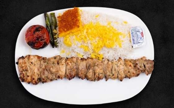 چلو جوجه کباب لاری (ران)
