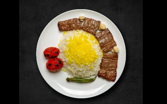 چلو کباب برگ ممتاز گیلار