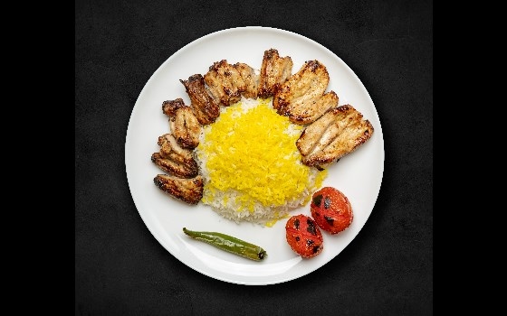 چلو جوجه کباب با استخوان گیلار